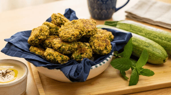 Polpette vegane di zucchine con fiocchi d’avena