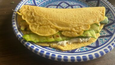 piadina di ceci senza glutine ricetta vegana e light