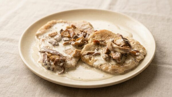 Scaloppine di Seitan Panna e Funghi: Morbide e Cremose
