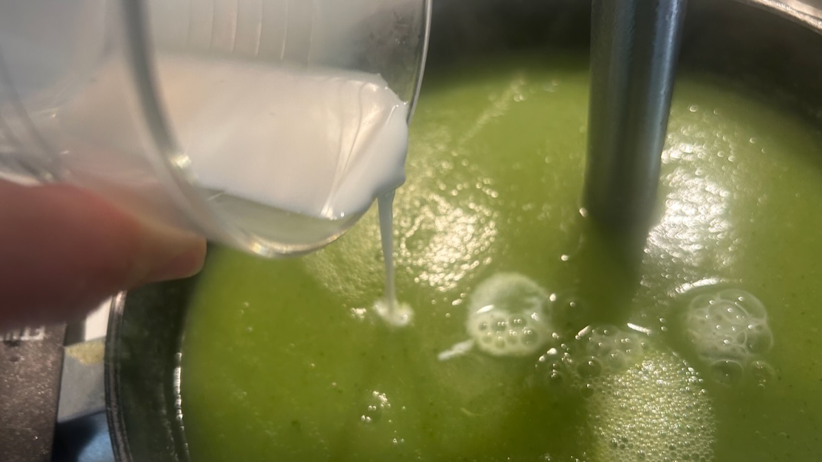 L'amido di mais dà una consistenza vellutata