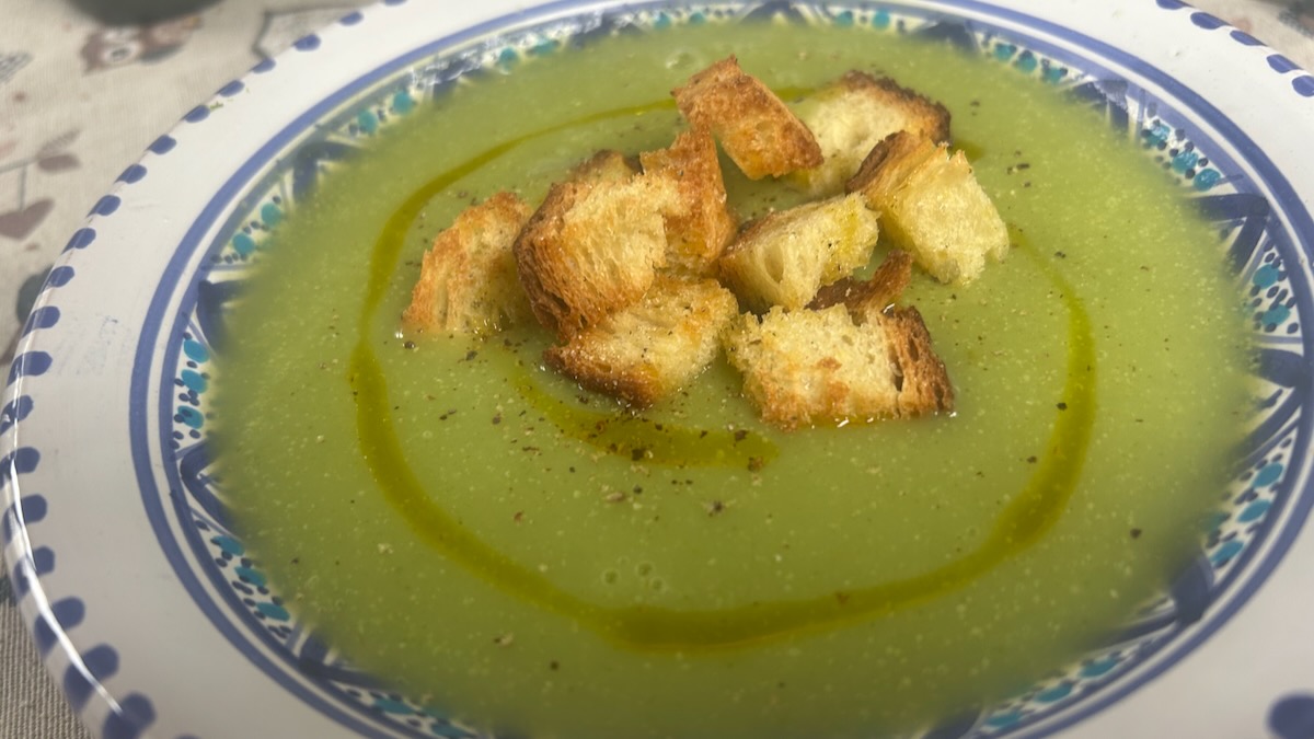 Vellutata di cavolo rapa