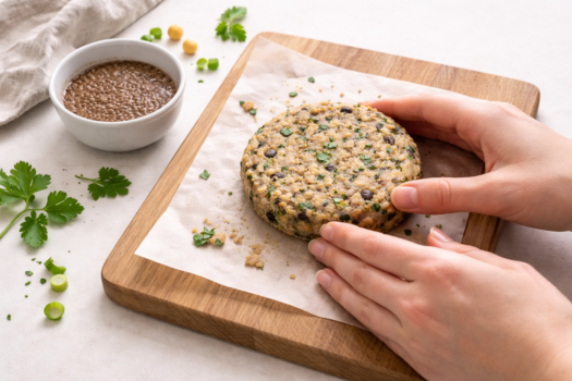 Sostituire le uova nelle polpette vegane (e non solo): lino, chia, farina di ceci e acquafaba
