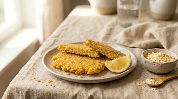 Cotolette di farina di ceci senza glutine