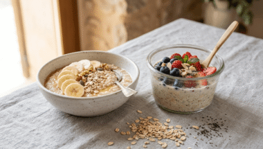 Porridge caldo o overnight