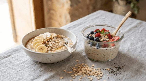 Porridge caldo o overnight: differenze e quale fare