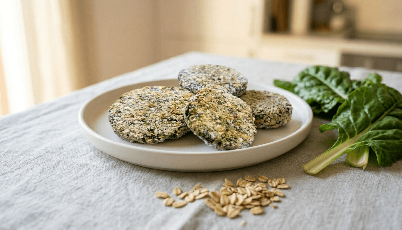 Polpette vegane bietole fiocchi d'avena: ricetta senza uova