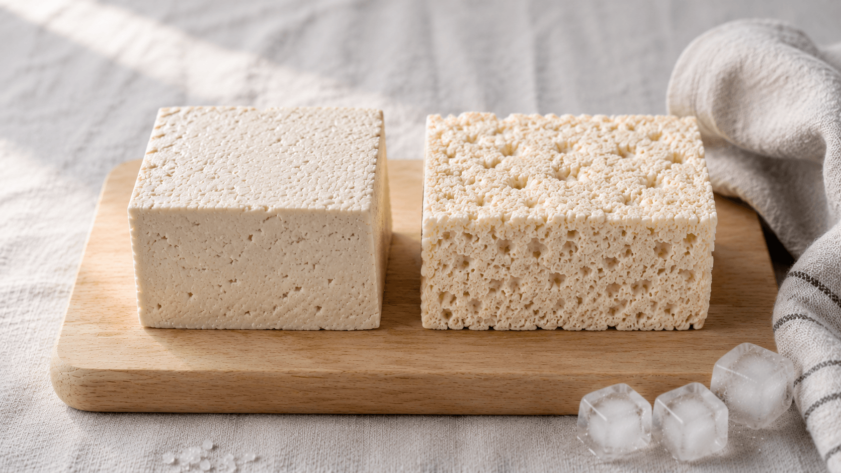 congelare il tofu: come cambia la consistenza