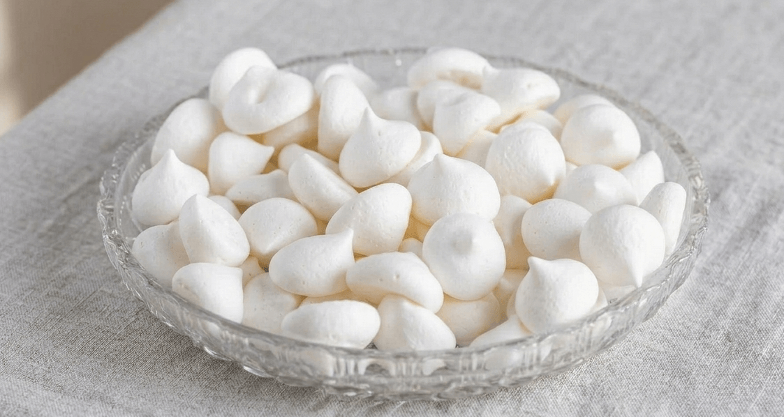 Meringhe vegane con acquafaba perfette: croccanti e stabili