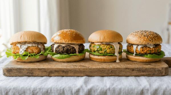 Burger vegani fatti in casa: tutte le ricette
