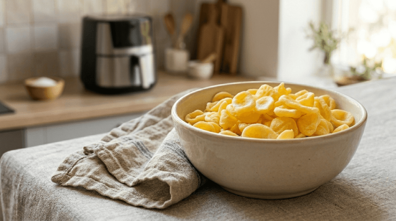Cipster vegane fatte in casa con farina di mais
