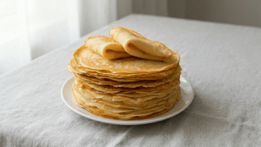 crêpe vegane senza uova morbide e sottili
