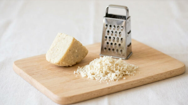 Formaggio vegano grattugiabile: alternativa veg al Grana Padano