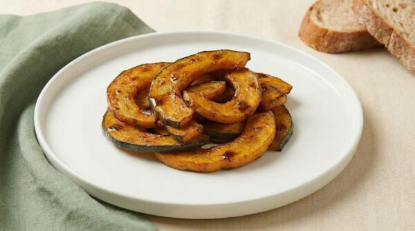 Zucca in carpione in friggitrice ad aria, senza frittura